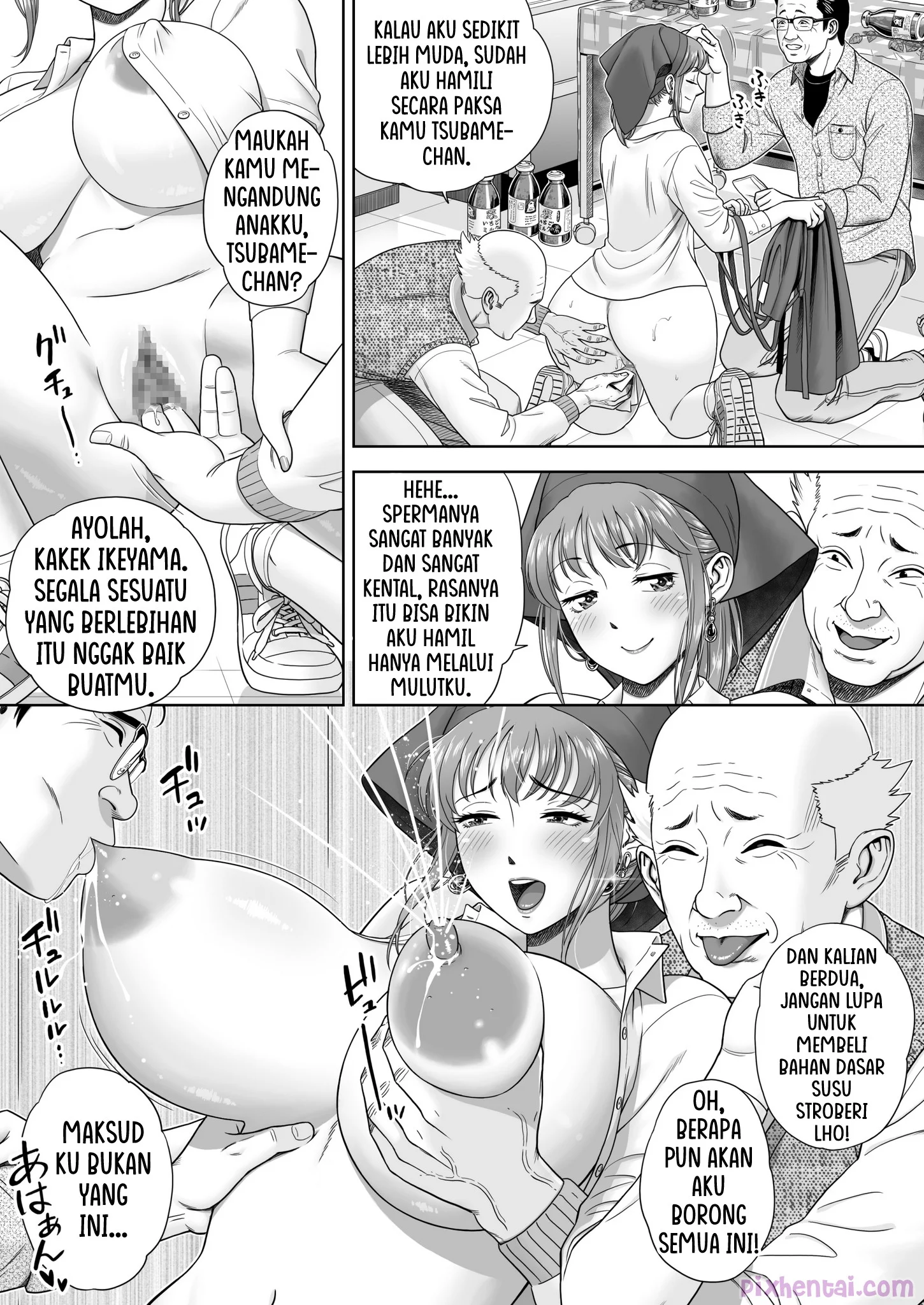 Komik hentai xxx manga sex bokep Go Shishoku Ikagadesuka 19
